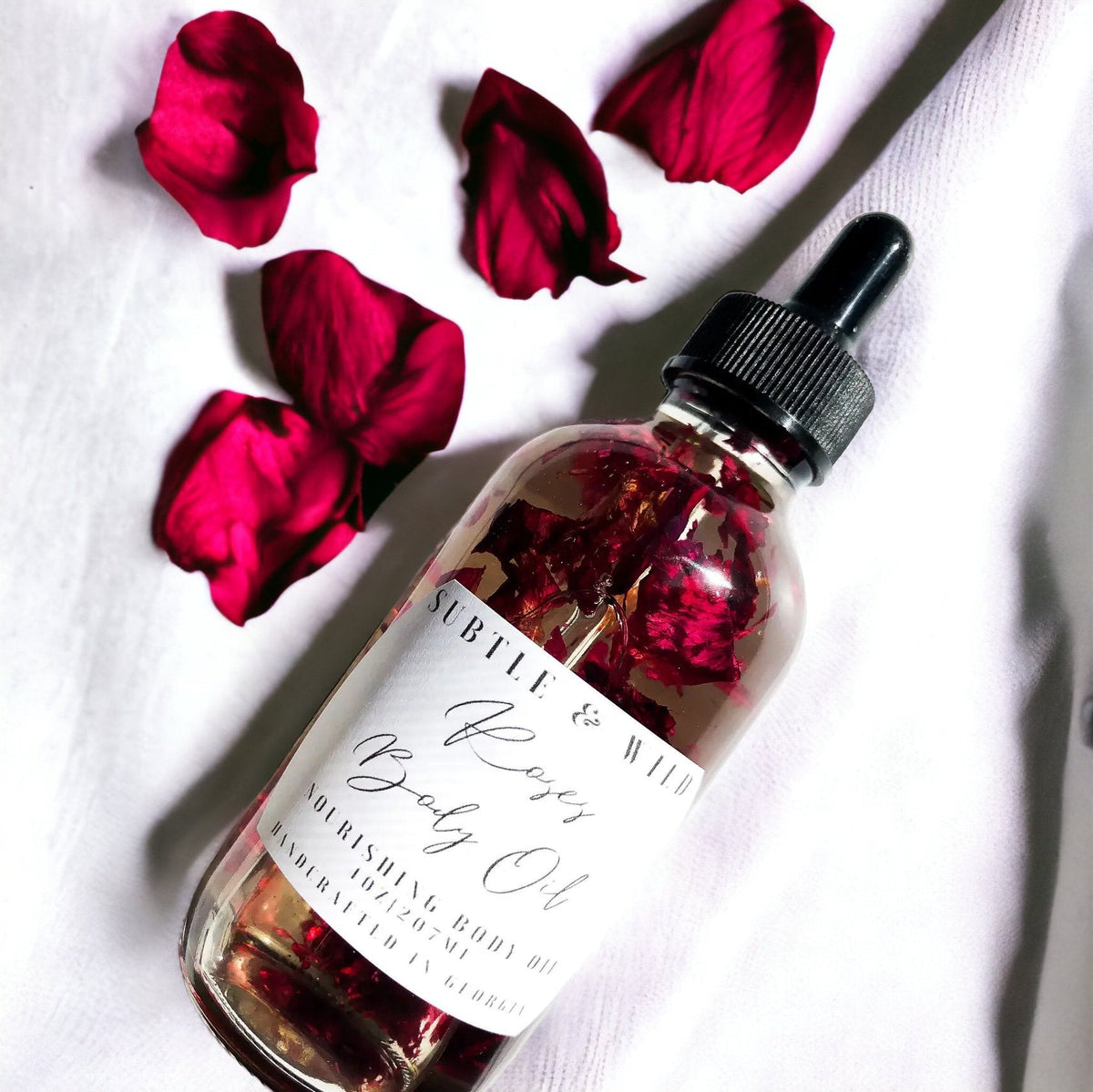 Rose Body Oil main image 1