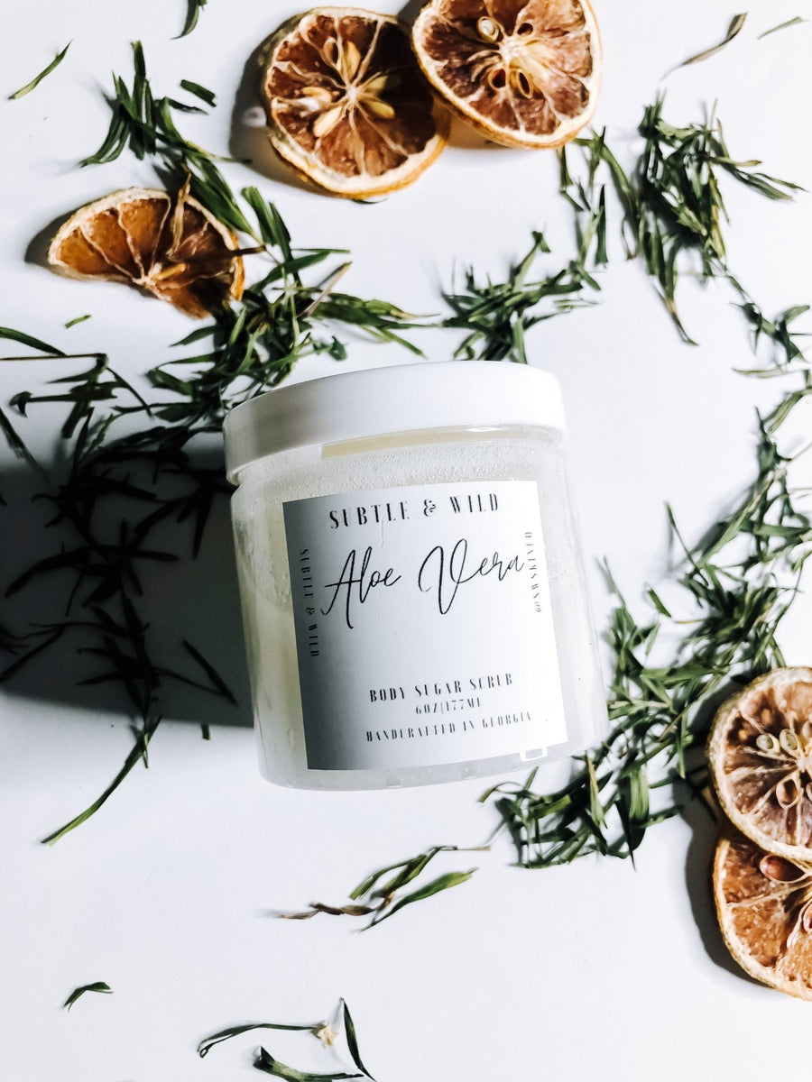 Aloe Vera Body Scrub – Subtle and Wild