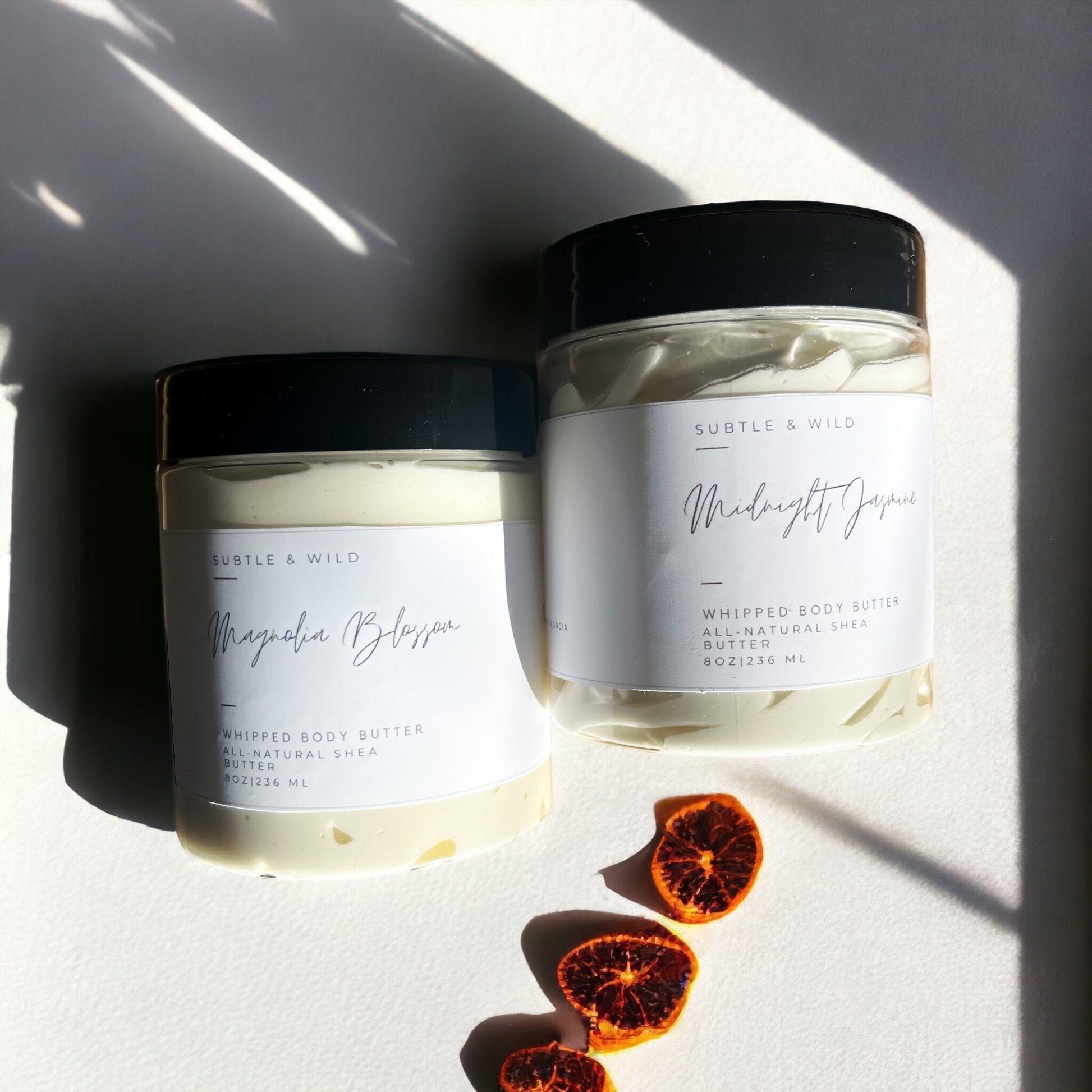 Shea Body Butter| Whipped Body Butter| Coconut Body Butter|Bridesmaid Gift|Mango Body Butter|Gift for Her|Mother's Day|Natural Skincare| - Subtle and Wild