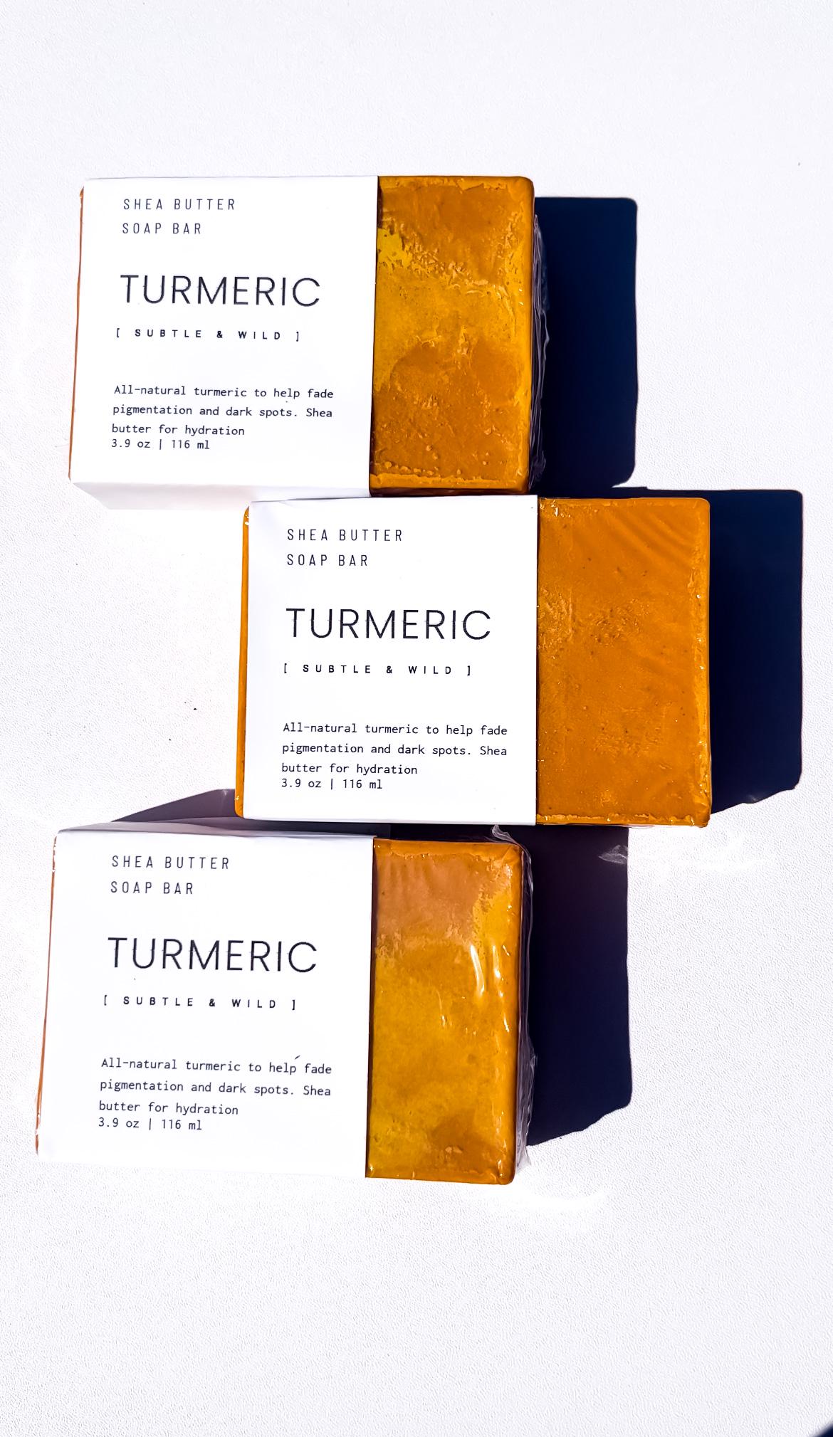 Turmeric Soap - Subtle and Wild