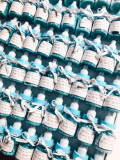 Baby Boy Shower Favors|Baby Bottles - Subtle and Wild