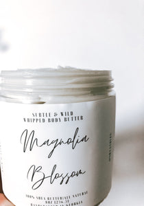 Magnolia Blossom|Body Butter|Shea Butter|Body Butter|Moisturizer|Christmas Gift||Self Care| Sale||Stocking Stuffer Christmas |Gift for Her