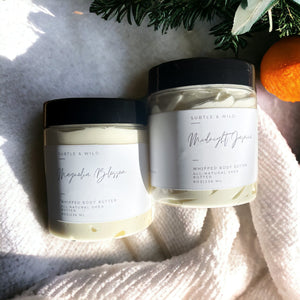 Natural Whipped Body Butter| Shea Butter Body Butter|Bridesmaid Gift|Bridal Gifts|Gift for Her|Christmas Gift|Body Butter|Natural Skincare| - Subtle and Wild