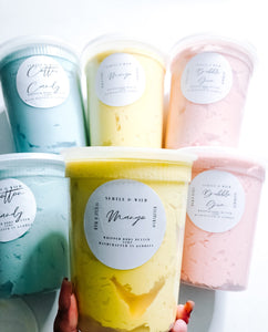 Wholesale Colored Pint Butter - Subtle and Wild